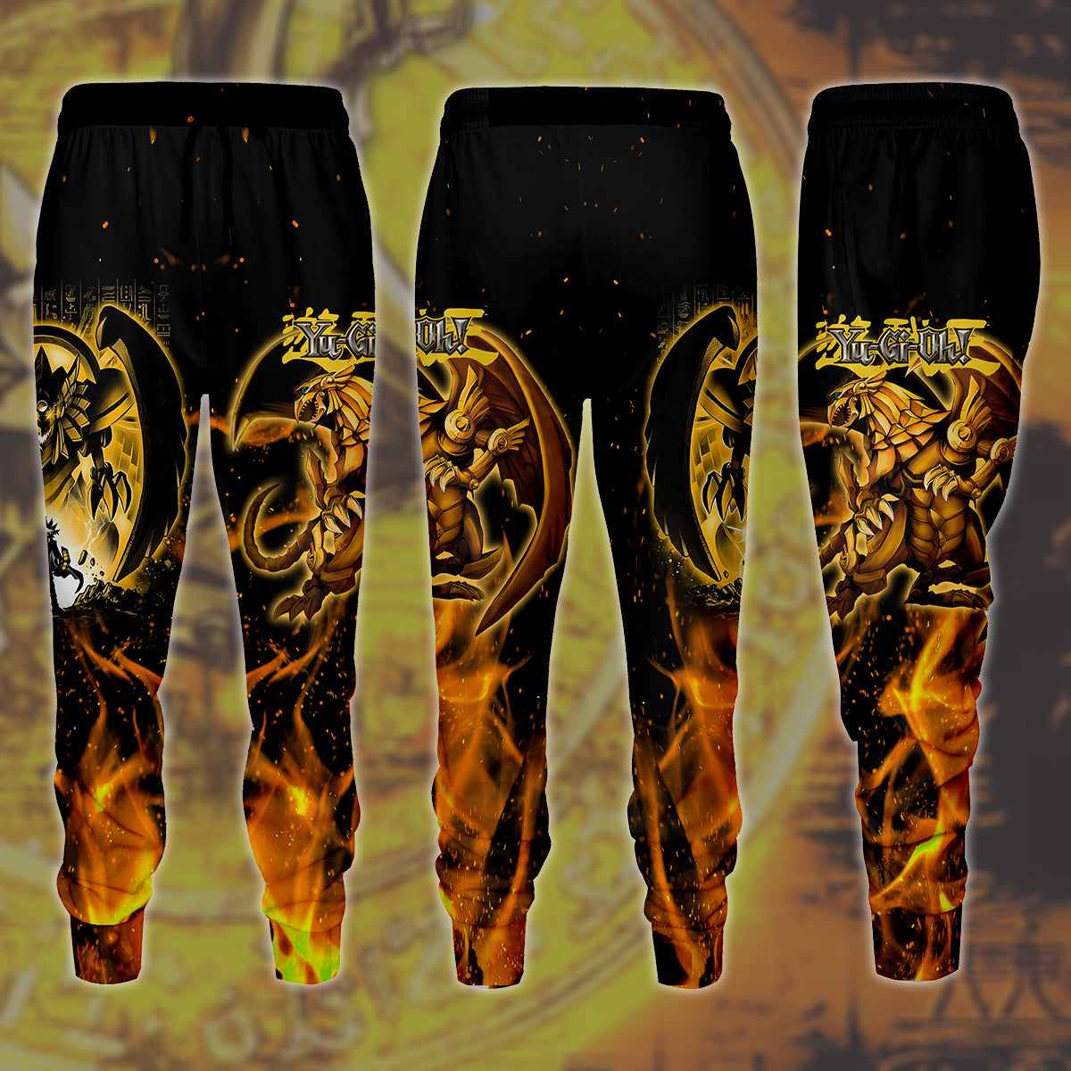 Yu-gi-oh! The Winged Dragon of Ra Video Game All Over Printed T-shirt Tank Top Zip Hoodie Pullover Hoodie Hawaiian Shirt Beach Shorts Joggers Joggers