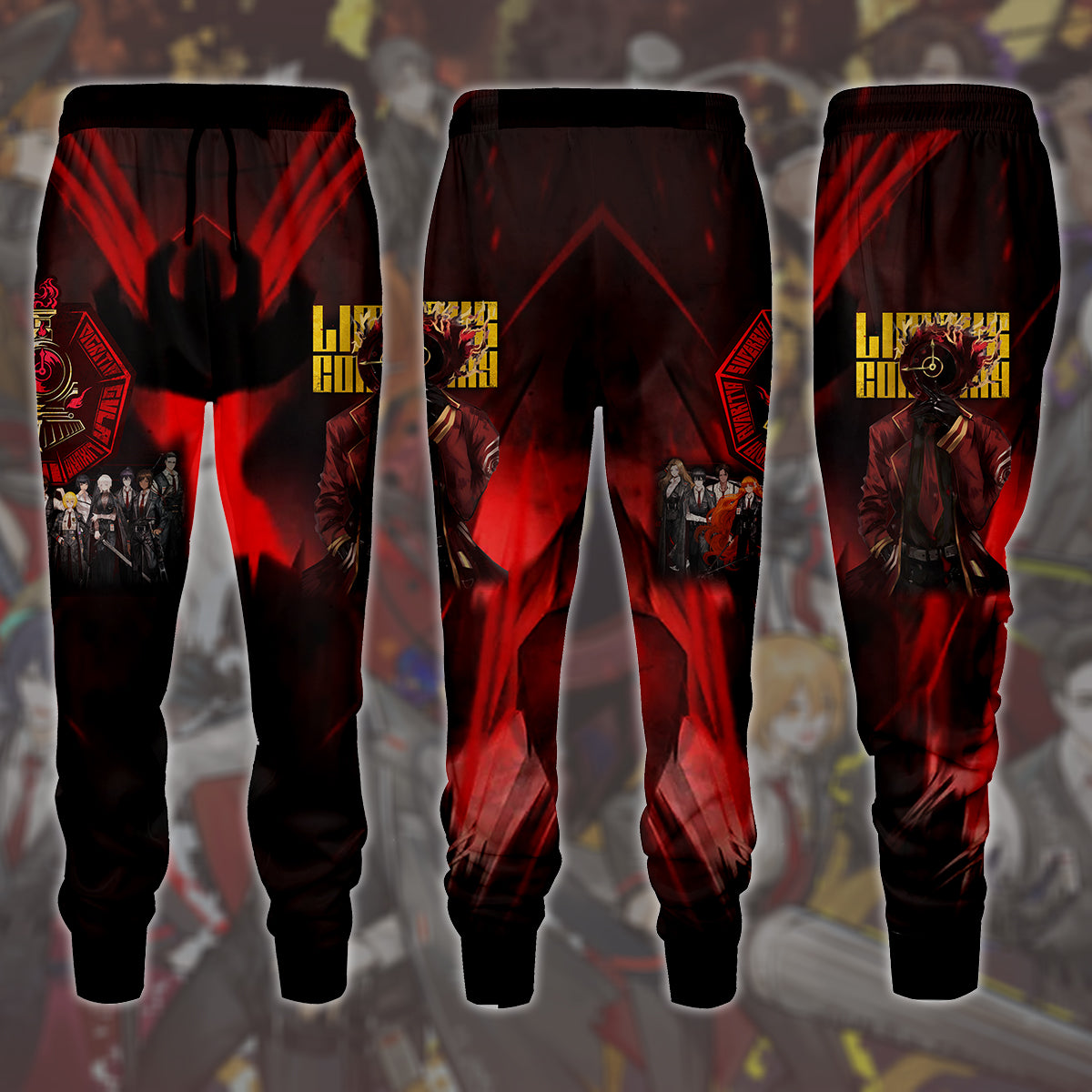 Limbus Company Video Game All Over Printed T-shirt Tank Top Zip Hoodie Pullover Hoodie Hawaiian Shirt Beach Shorts Joggers Joggers