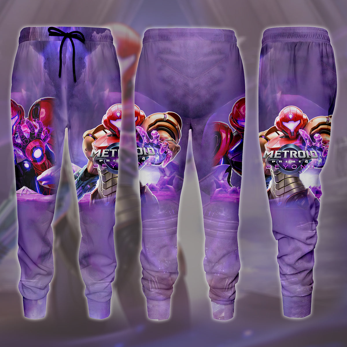 Metroid Prime 4: Beyond Video Game All Over Printed T-shirt Tank Top Zip Hoodie Pullover Hoodie Hawaiian Shirt Beach Shorts Joggers Joggers