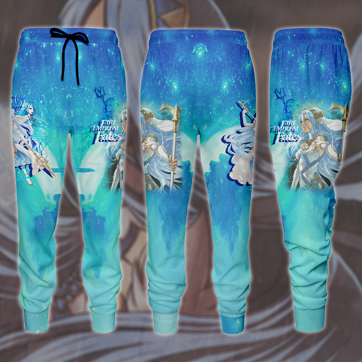 Fire Emblem Fates Video Game All Over Printed T-shirt Tank Top Zip Hoodie Pullover Hoodie Hawaiian Shirt Beach Shorts Joggers Joggers S 