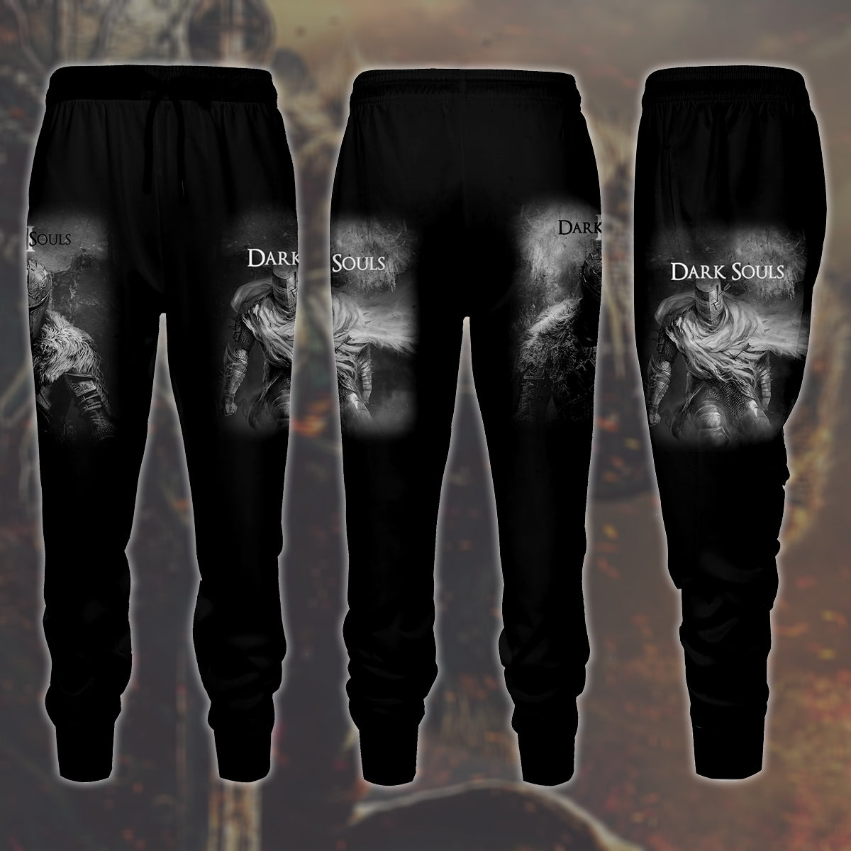 Dark Souls 2 Video Game All Over Printed T-shirt Tank Top Zip Hoodie Pullover Hoodie Hawaiian Shirt Beach Shorts Joggers Joggers S