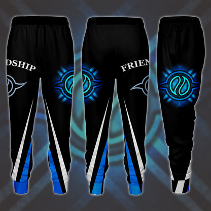 Digimon Crest Of Friendship Video Game All Over Printed T-shirt Tank Top Zip Hoodie Pullover Hoodie Hawaiian Shirt Beach Shorts Joggers Joggers S