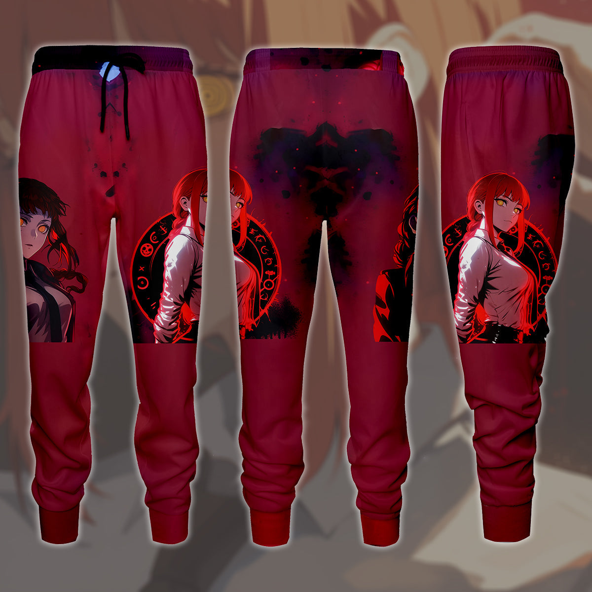 Chainsaw Man Makima Anime Manga All Over Printed T-shirt Tank Top Zip Hoodie Pullover Hoodie Hawaiian Shirt Beach Shorts Joggers Joggers