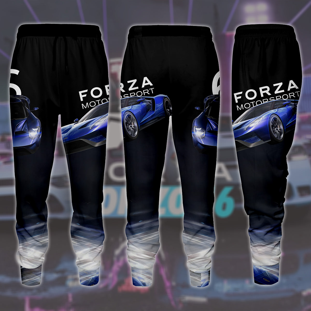Forza Horizon 6 Video Game All Over Printed T-shirt Tank Top Zip Hoodie Pullover Hoodie Hawaiian Shirt Beach Shorts Joggers Joggers