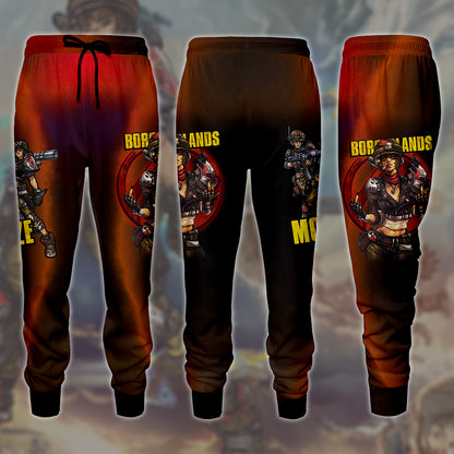 Borderlands Moze Video Game All Over Printed T-shirt Tank Top Zip Hoodie Pullover Hoodie Hawaiian Shirt Beach Shorts Joggers Joggers S