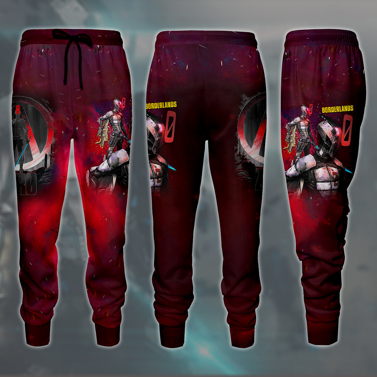 Borderlands Zero Video Game All Over Printed T-shirt Tank Top Zip Hoodie Pullover Hoodie Hawaiian Shirt Beach Shorts Joggers Joggers S