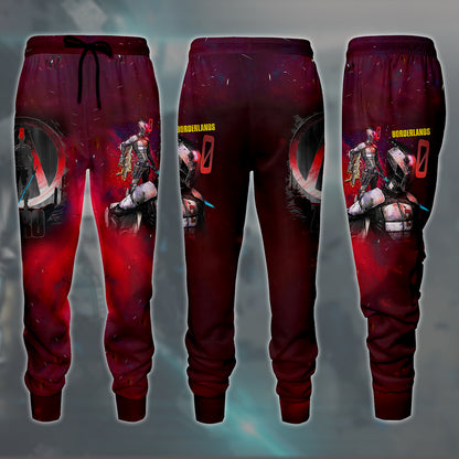 Borderlands Zero Video Game All Over Printed T-shirt Tank Top Zip Hoodie Pullover Hoodie Hawaiian Shirt Beach Shorts Joggers Joggers S