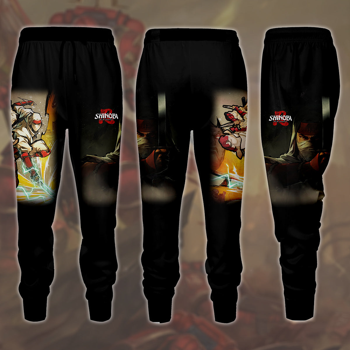 Shinobi: Art of Vengeance Video Game All Over Printed T-shirt Tank Top Zip Hoodie Pullover Hoodie Hawaiian Shirt Beach Shorts Joggers Joggers S