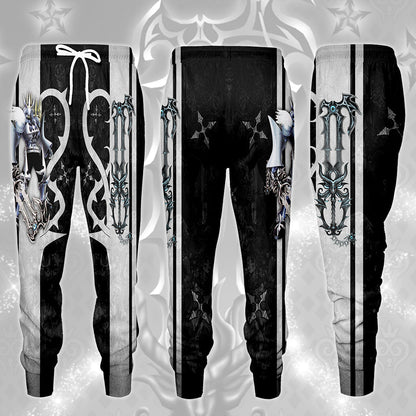 Kingdom Hearts The Gazing Eye (The Master's Eye) Keyblade Video Game All Over Printed T-shirt Tank Top Zip Hoodie Pullover Hoodie Hawaiian Shirt Beach Shorts Joggers
