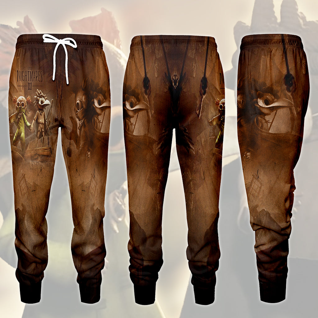 Little Nightmares 3 Video Game All Over Printed T-shirt Tank Top Zip Hoodie Pullover Hoodie Hawaiian Shirt Beach Shorts Joggers Joggers