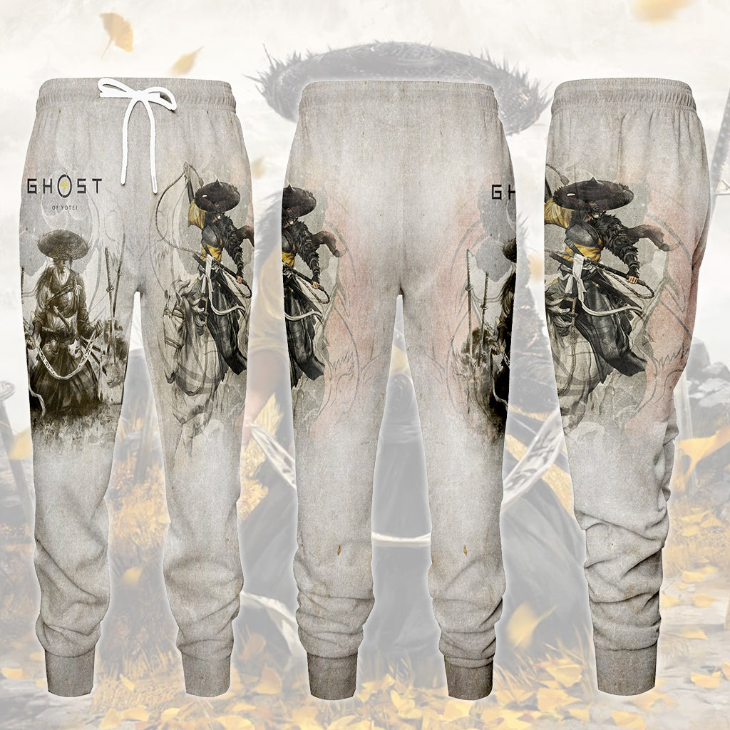 Ghost of Yotei Video Game All Over Printed T-shirt Tank Top Zip Hoodie Pullover Hoodie Hawaiian Shirt Beach Shorts Joggers Joggers S