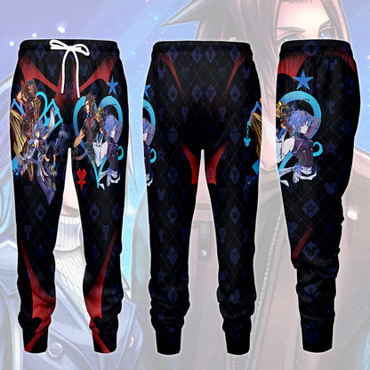Kingdom Hearts Aqua and Terra Video Game All Over Printed T-shirt Tank Top Zip Hoodie Pullover Hoodie Hawaiian Shirt Beach Shorts Joggers Joggers S