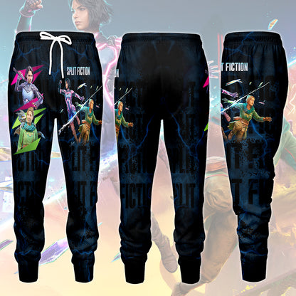 Split Fiction Video Game All Over Printed T-shirt Tank Top Zip Hoodie Pullover Hoodie Hawaiian Shirt Beach Shorts Joggers Joggers S