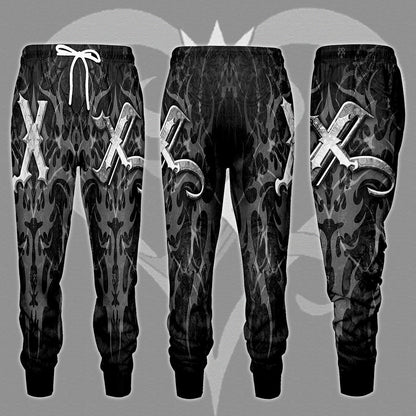 Kingdom Hearts Symbols Recusant’s Sigil Video Game All Over Printed T-shirt Tank Top Zip Hoodie Pullover Hoodie Hawaiian Shirt Beach Shorts Joggers