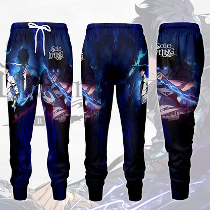Solo Leveling Anime All Over Printed T-shirt Tank Top Zip Hoodie Pullover Hoodie Hawaiian Shirt Beach Shorts Joggers Joggers S