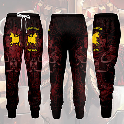 Fallout Caesar's Legion Video Game All Over Printed T-shirt Tank Top Zip Hoodie Pullover Hoodie Hawaiian Shirt Beach Shorts Joggers Joggers