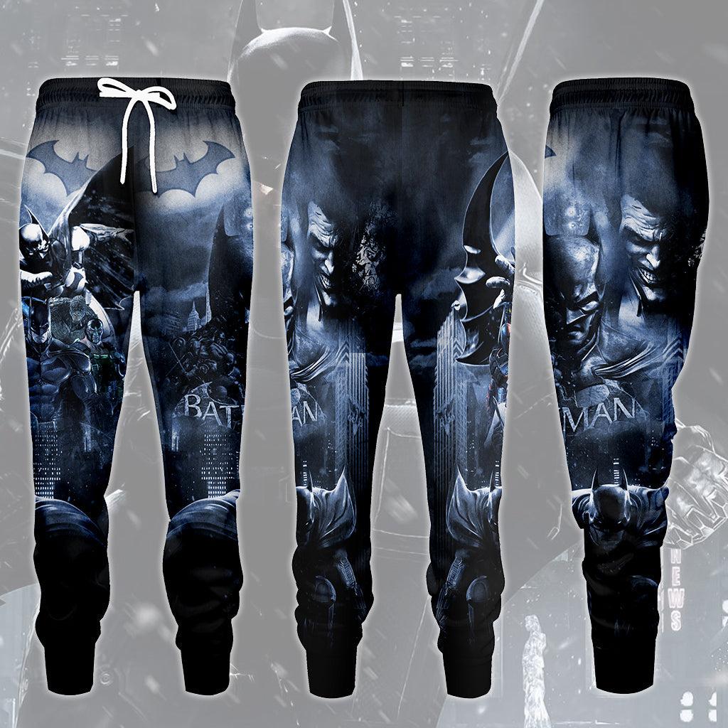 Batman: Arkham Origins Video Game All Over Printed T-shirt Tank Top Zip Hoodie Pullover Hoodie Hawaiian Shirt Beach Shorts Joggers Joggers