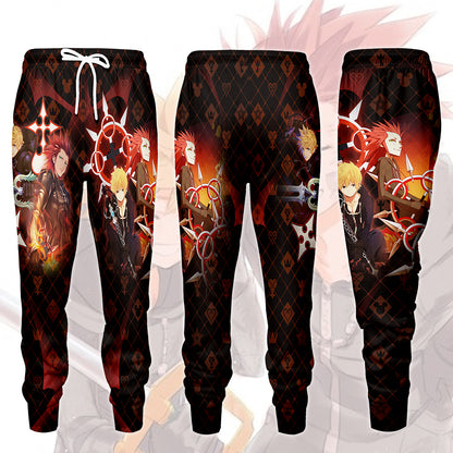 Kingdom Hearts Axel and Roxas Video Game All Over Printed T-shirt Tank Top Zip Hoodie Pullover Hoodie Hawaiian Shirt Beach Shorts Joggers Joggers S