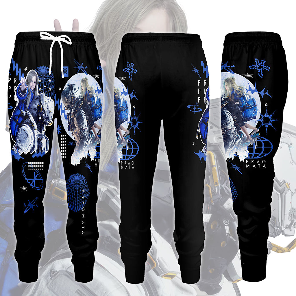 Pragmata Video Game All Over Printed T-shirt Tank Top Zip Hoodie Pullover Hoodie Hawaiian Shirt Beach Shorts Joggers Joggers
