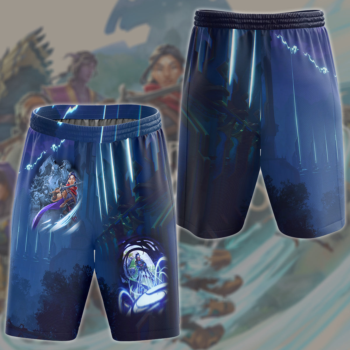 Eternal Strands Video Game All Over Printed T-shirt Tank Top Zip Hoodie Pullover Hoodie Hawaiian Shirt Beach Shorts Joggers Beach Shorts S