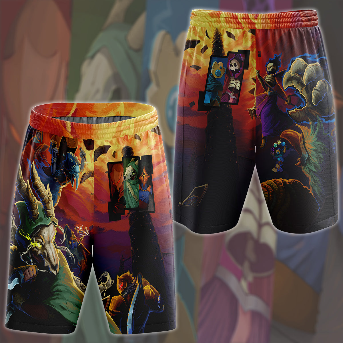 Slay the Spire 2 Video Game All Over Printed T-shirt Tank Top Zip Hoodie Pullover Hoodie Hawaiian Shirt Beach Shorts Joggers Beach Shorts