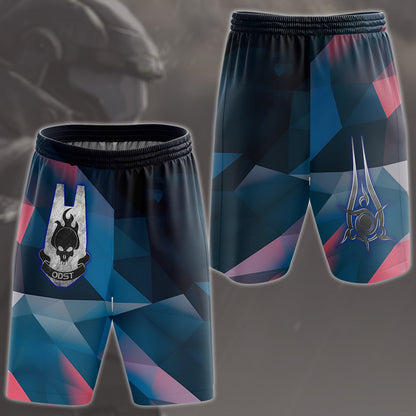 Halo ODST Video Game All Over Printed T-shirt Tank Top Zip Hoodie Pullover Hoodie Hawaiian Shirt Beach Shorts Joggers