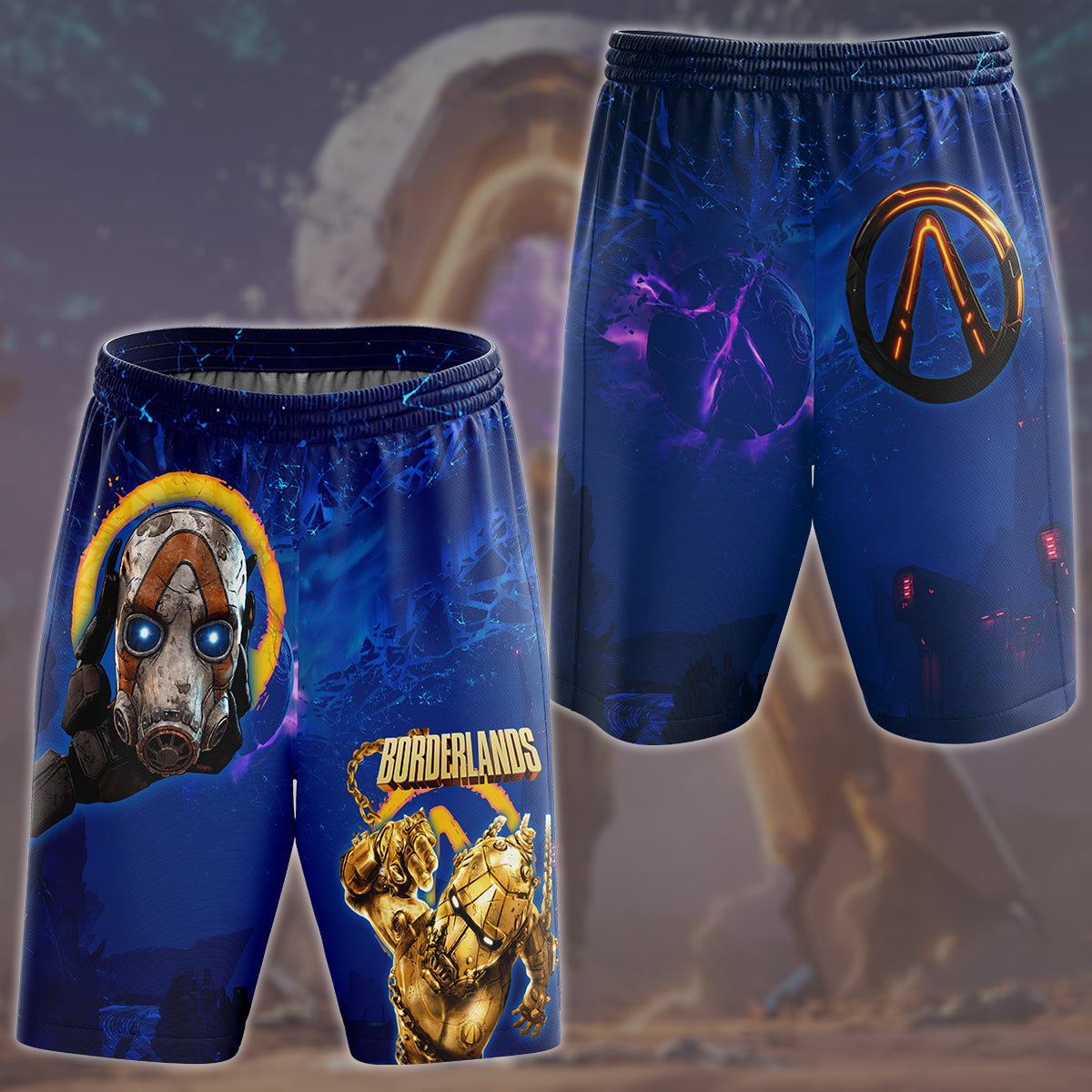 Borderlands 4 Video Game All Over Printed T-shirt Tank Top Zip Hoodie Pullover Hoodie Hawaiian Shirt Beach Shorts Joggers Beach Shorts