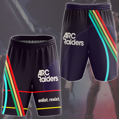 Arc Raiders Video Game All Over Printed T-shirt Tank Top Zip Hoodie Pullover Hoodie Hawaiian Shirt Beach Shorts Joggers Beach Shorts