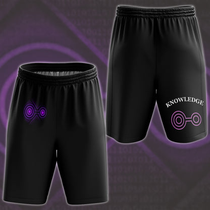 Digimon Crest Of Knowledge Video Game All Over Printed T-shirt Tank Top Zip Hoodie Pullover Hoodie Hawaiian Shirt Beach Shorts Joggers Beach Shorts S