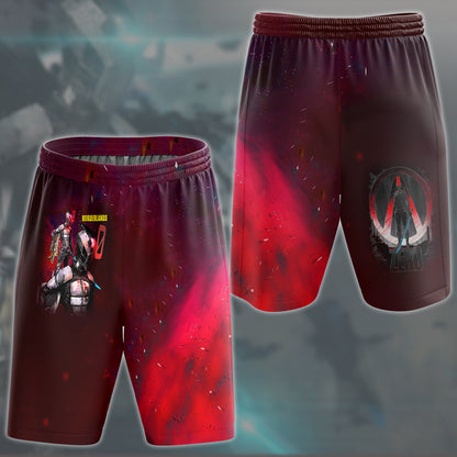 Borderlands Zero Video Game All Over Printed T-shirt Tank Top Zip Hoodie Pullover Hoodie Hawaiian Shirt Beach Shorts Joggers Beach Shorts S