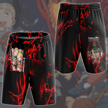 Delicious in Dungeon Anime Manga All Over Printed T-shirt Tank Top Zip Hoodie Pullover Hoodie Hawaiian Shirt Beach Shorts Joggers Beach Shorts
