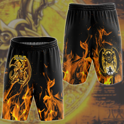 Yu-gi-oh! The Winged Dragon of Ra Video Game All Over Printed T-shirt Tank Top Zip Hoodie Pullover Hoodie Hawaiian Shirt Beach Shorts Joggers Beach Shorts