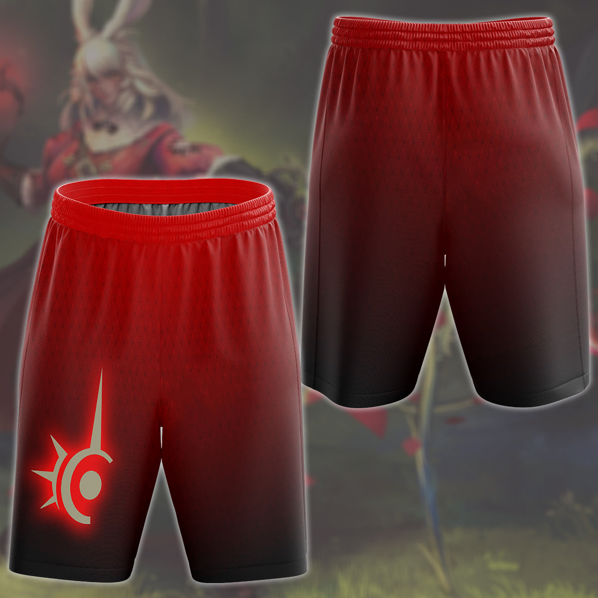 Final Fantasy Red Mage Video Game All Over Printed T-shirt Tank Top Zip Hoodie Pullover Hoodie Hawaiian Shirt Beach Shorts Joggers Beach Shorts S