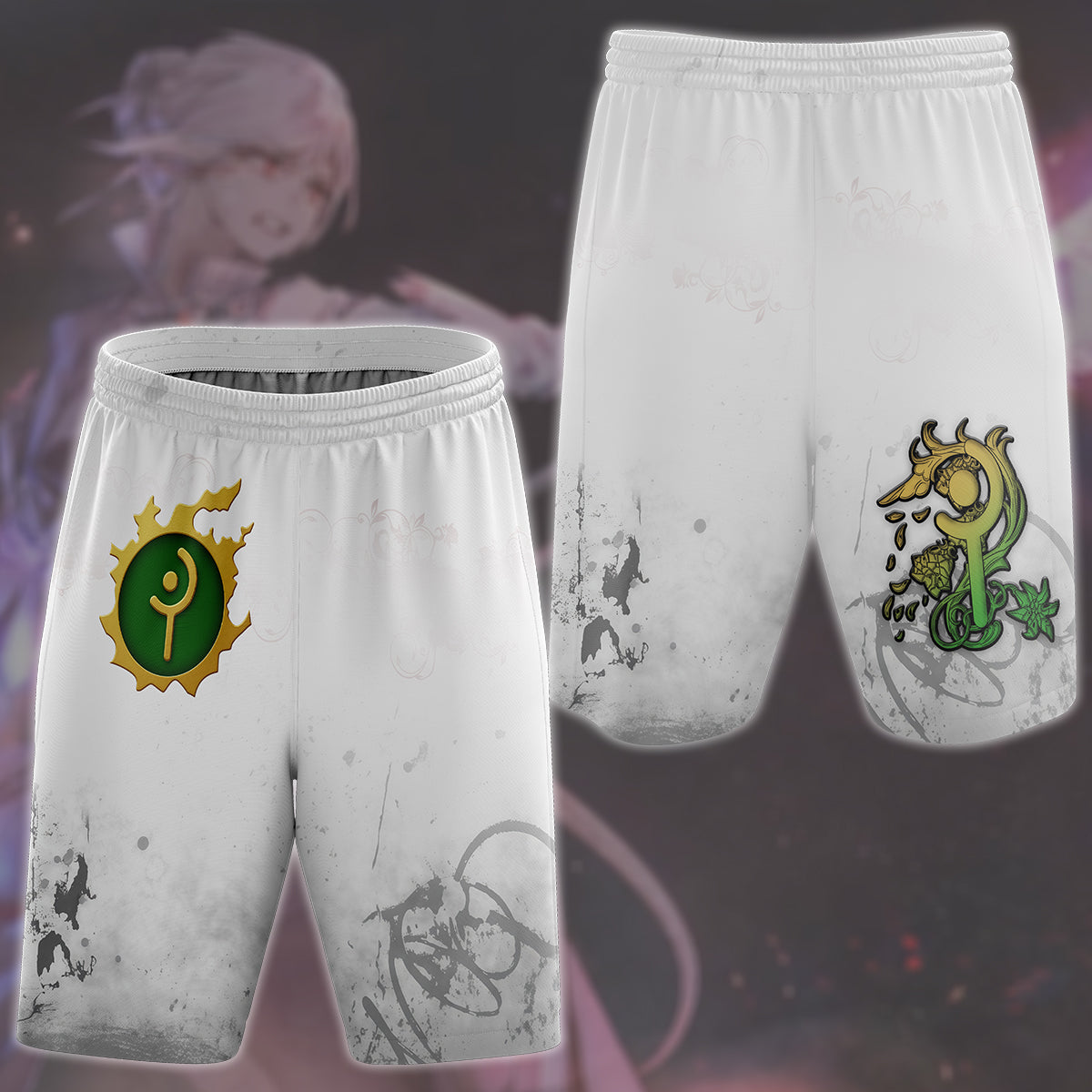 Final Fantasy White Mage Video Game All Over Printed T-shirt Tank Top Zip Hoodie Pullover Hoodie Hawaiian Shirt Beach Shorts Joggers Beach Shorts S