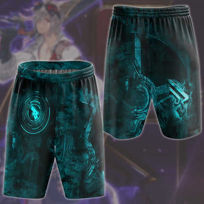 Final Fantasy Machinist Video Game All Over Printed T-shirt Tank Top Zip Hoodie Pullover Hoodie Hawaiian Shirt Beach Shorts Joggers Beach Shorts S