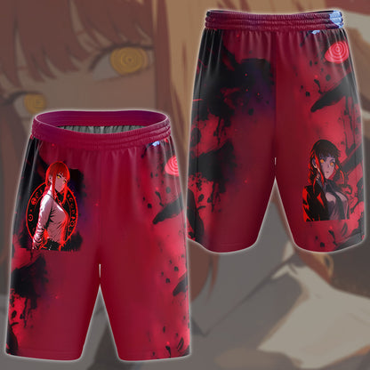 Chainsaw Man Makima Anime Manga All Over Printed T-shirt Tank Top Zip Hoodie Pullover Hoodie Hawaiian Shirt Beach Shorts Joggers Beach Shorts