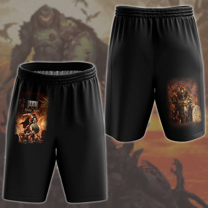 Doom: The Dark Ages Video Game All Over Printed T-shirt Tank Top Zip Hoodie Pullover Hoodie Hawaiian Shirt Beach Shorts Joggers Beach Shorts S
