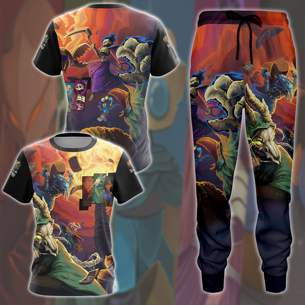 Slay the Spire 2 Video Game All Over Printed T-shirt Tank Top Zip Hoodie Pullover Hoodie Hawaiian Shirt Beach Shorts Joggers