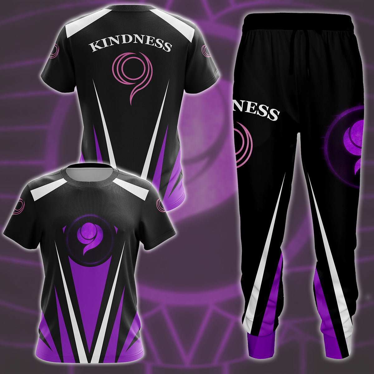 Digimon Crest Of Kindness Video Game All Over Printed T-shirt Tank Top Zip Hoodie Pullover Hoodie Hawaiian Shirt Beach Shorts Joggers