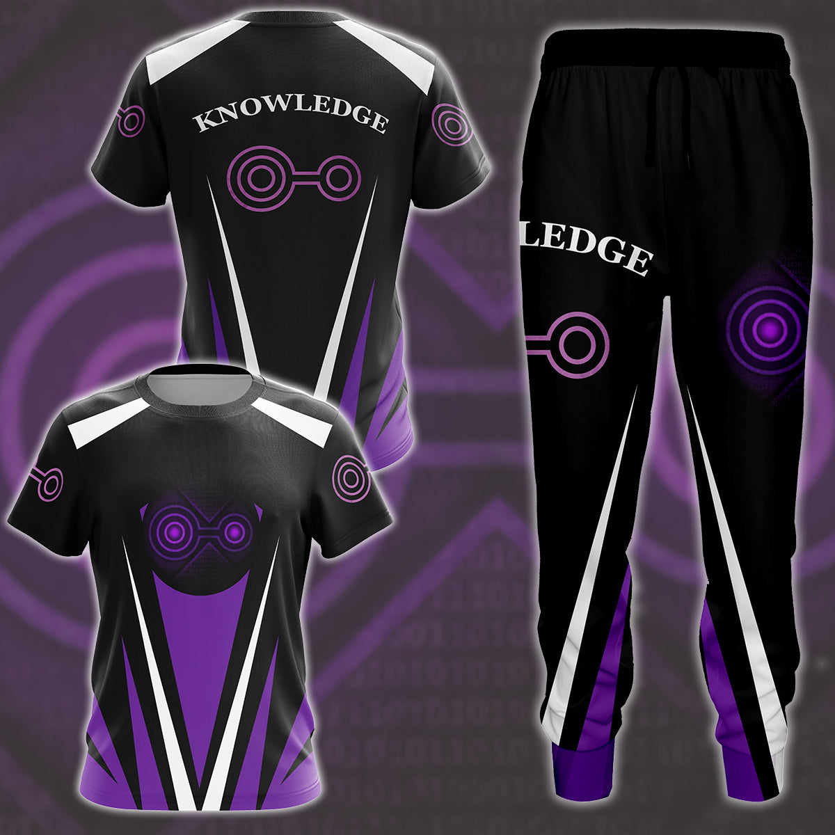 Digimon Crest Of Knowledge Video Game All Over Printed T-shirt Tank Top Zip Hoodie Pullover Hoodie Hawaiian Shirt Beach Shorts Joggers