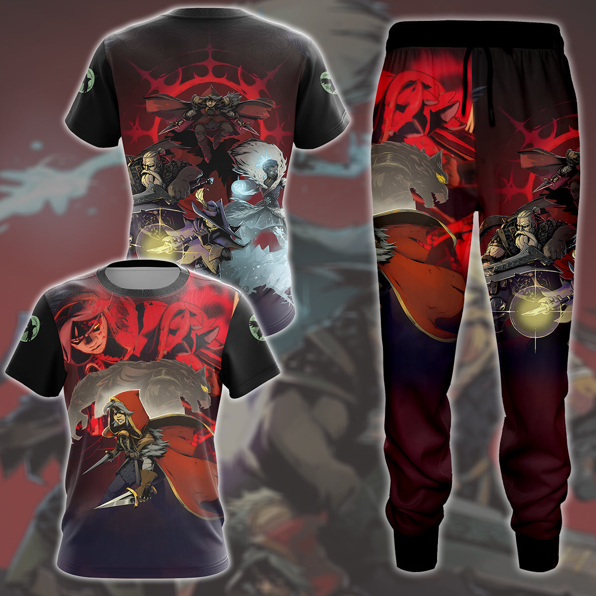 Ravenswatch Video Game All Over Printed T-shirt Tank Top Zip Hoodie Pullover Hoodie Hawaiian Shirt Beach Shorts Joggers