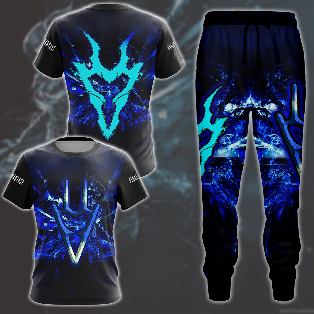 Final Fantasy Dragoon Video Game All Over Printed T-shirt Tank Top Zip Hoodie Pullover Hoodie Hawaiian Shirt Beach Shorts Joggers