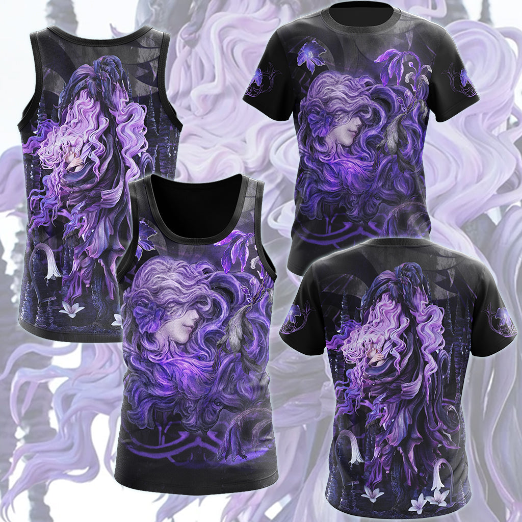 Elden Ring St. Trina Video Game All Over Printed T-shirt Tank Top Zip Hoodie Pullover Hoodie Hawaiian Shirt Beach Shorts Joggers