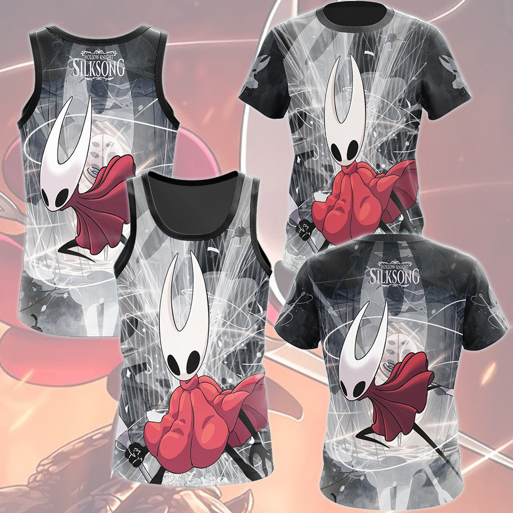 Hollow Knight: Silksong Video Game All Over Printed T-shirt Tank Top Zip Hoodie Pullover Hoodie Hawaiian Shirt Beach Shorts Joggers