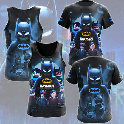 Batman: Legacy of the Dark Knight Video Game All Over Printed T-shirt Tank Top Zip Hoodie Pullover Hoodie Hawaiian Shirt Beach Shorts Joggers