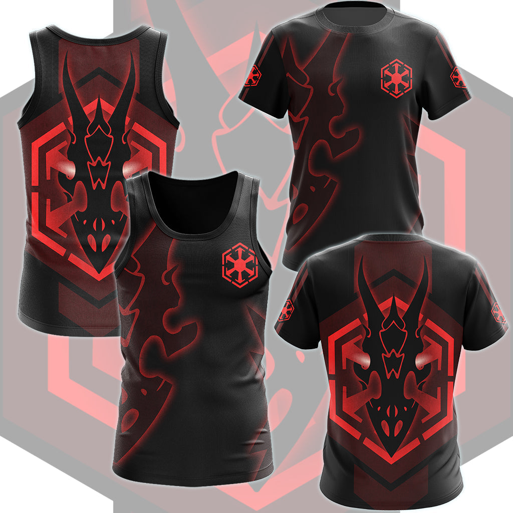 Star Wars The Sith Video Game All Over Printed T-shirt Tank Top Zip Hoodie Pullover Hoodie Hawaiian Shirt Beach Shorts Joggers