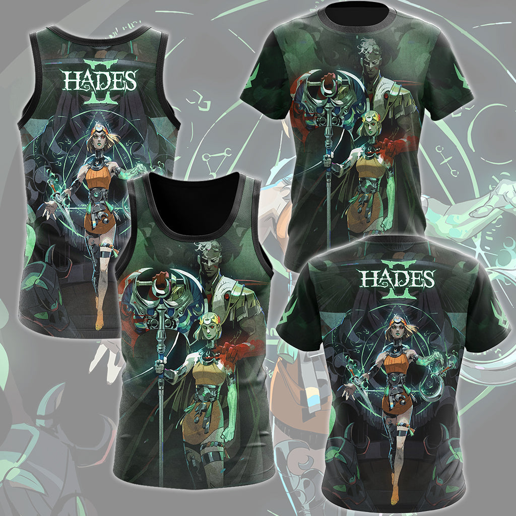 Hades II Video Game All Over Printed T-shirt Tank Top Zip Hoodie Pullover Hoodie Hawaiian Shirt Beach Shorts Joggers
