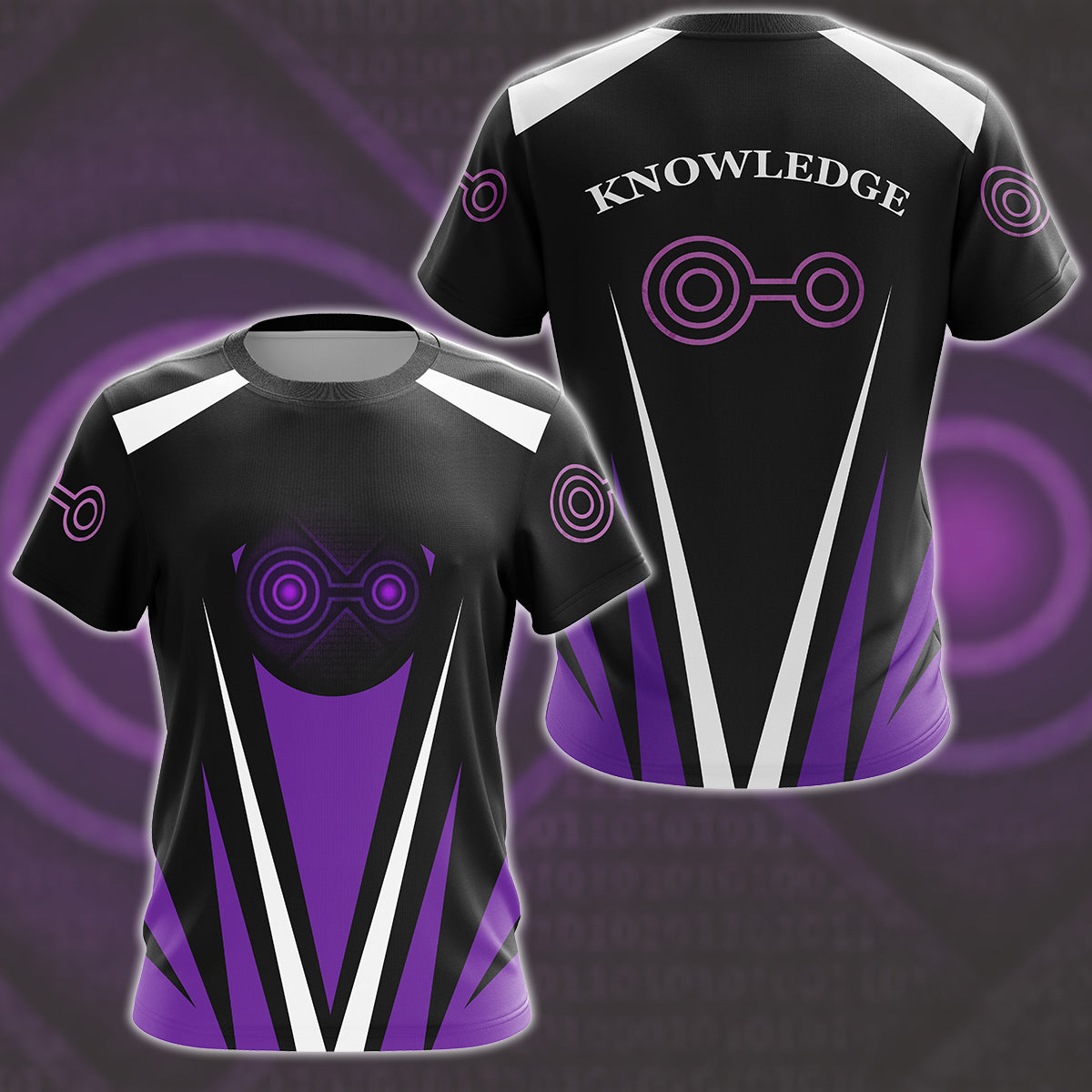 Digimon Crest Of Knowledge Video Game All Over Printed T-shirt Tank Top Zip Hoodie Pullover Hoodie Hawaiian Shirt Beach Shorts Joggers T-shirt S