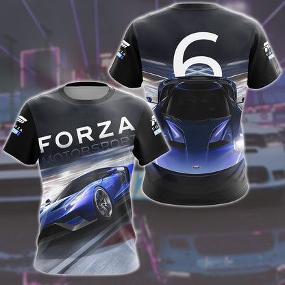 Forza Horizon 6 Video Game All Over Printed T-shirt Tank Top Zip Hoodie Pullover Hoodie Hawaiian Shirt Beach Shorts Joggers T-shirt