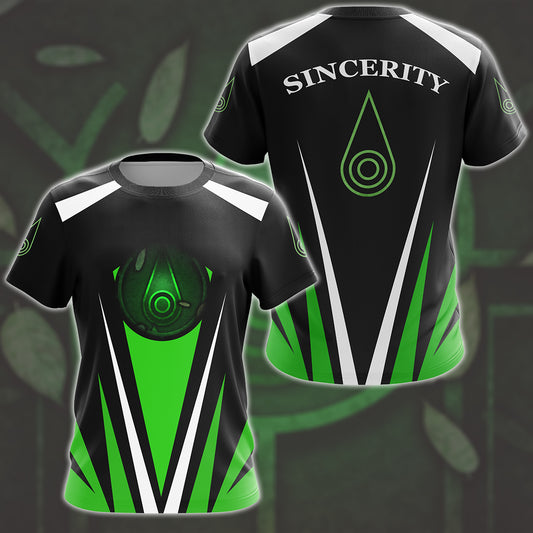 Digimon The Crest Of Sincerity Video Game All Over Printed T-shirt Tank Top Zip Hoodie Pullover Hoodie Hawaiian Shirt Beach Shorts Joggers T-shirt S